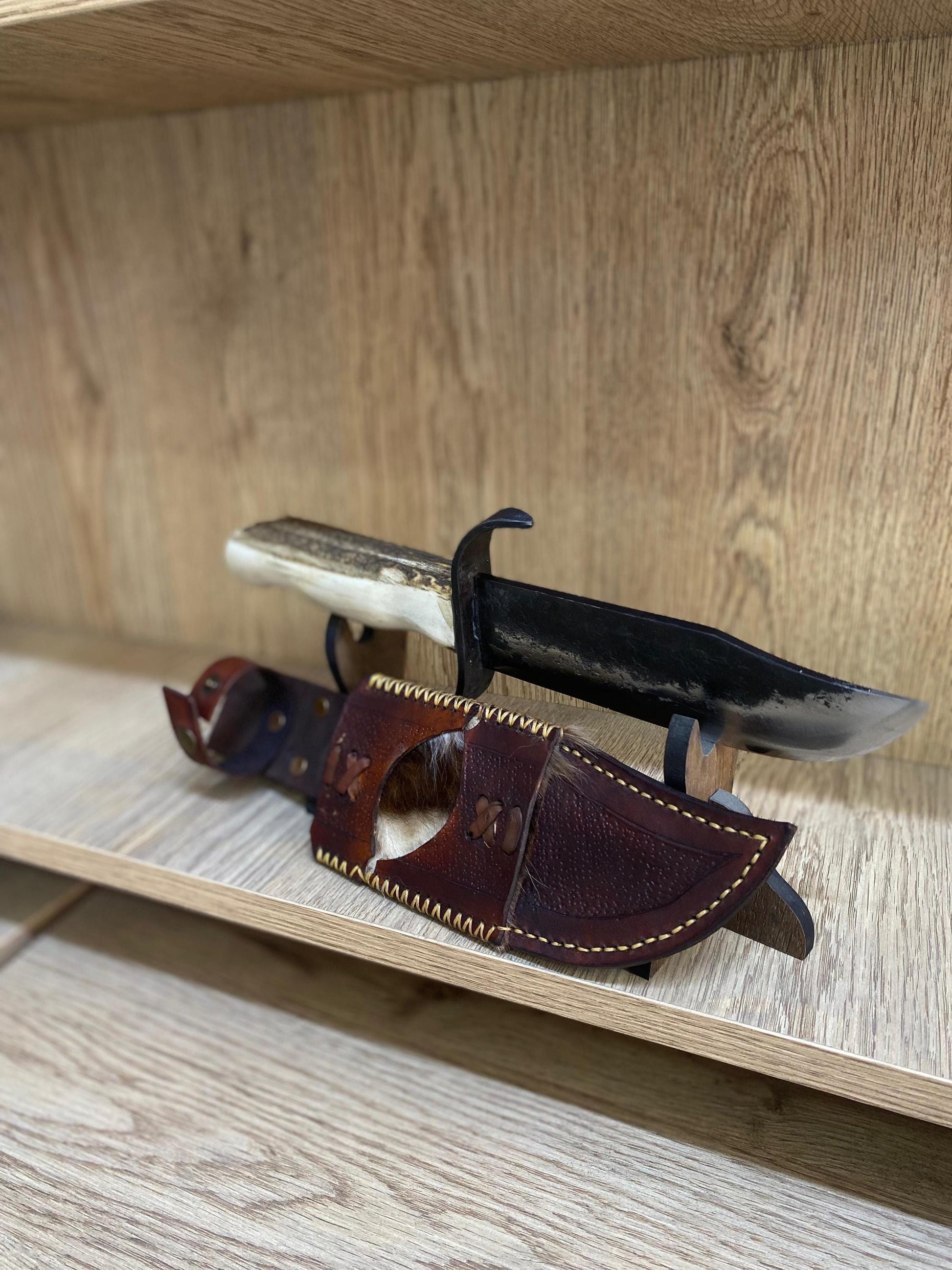 blacksmith handmade hand forged knife