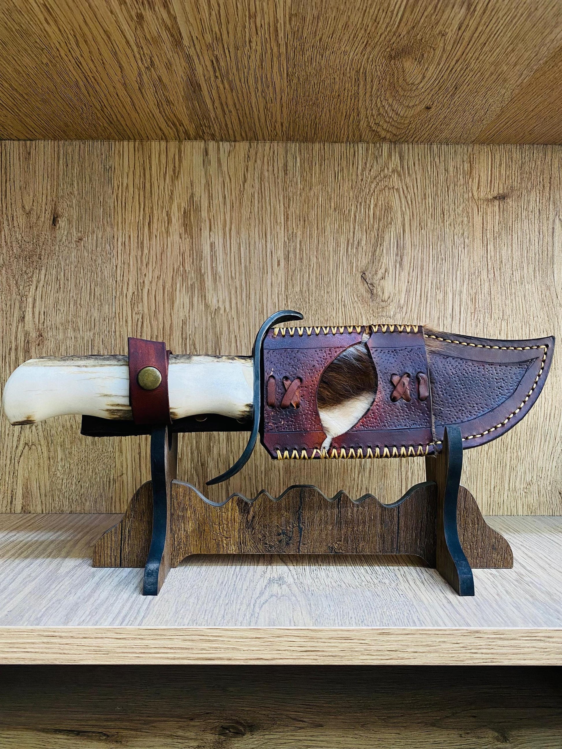 blacksmith handmade hand forged knife