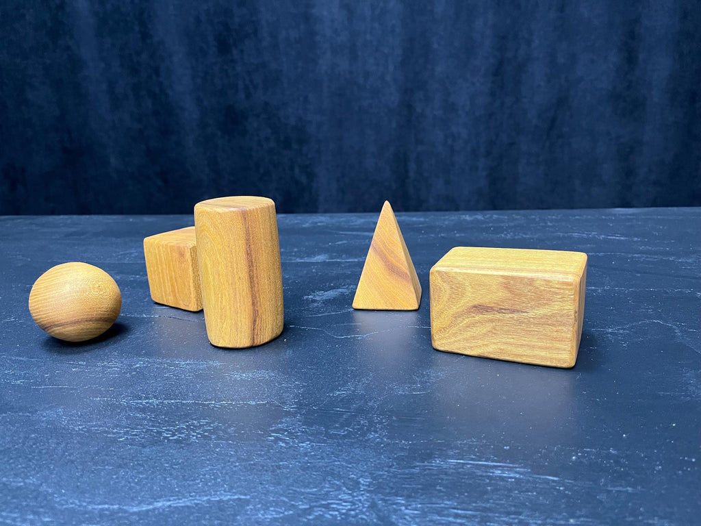 Wooden Geometric Shapes for Product Photography – Flatlay Styling Props – Natural Photo Decor – Handmade Display Blocks