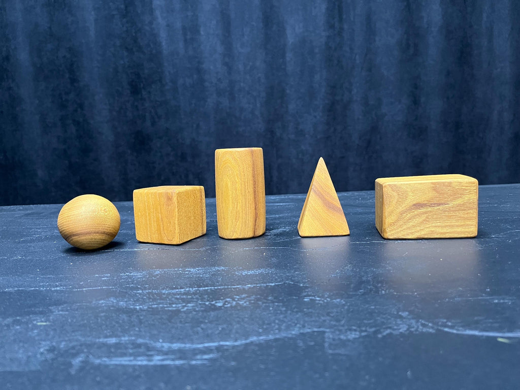Wooden Geometric Shapes for Product Photography – Flatlay Styling Props – Natural Photo Decor – Handmade Display Blocks