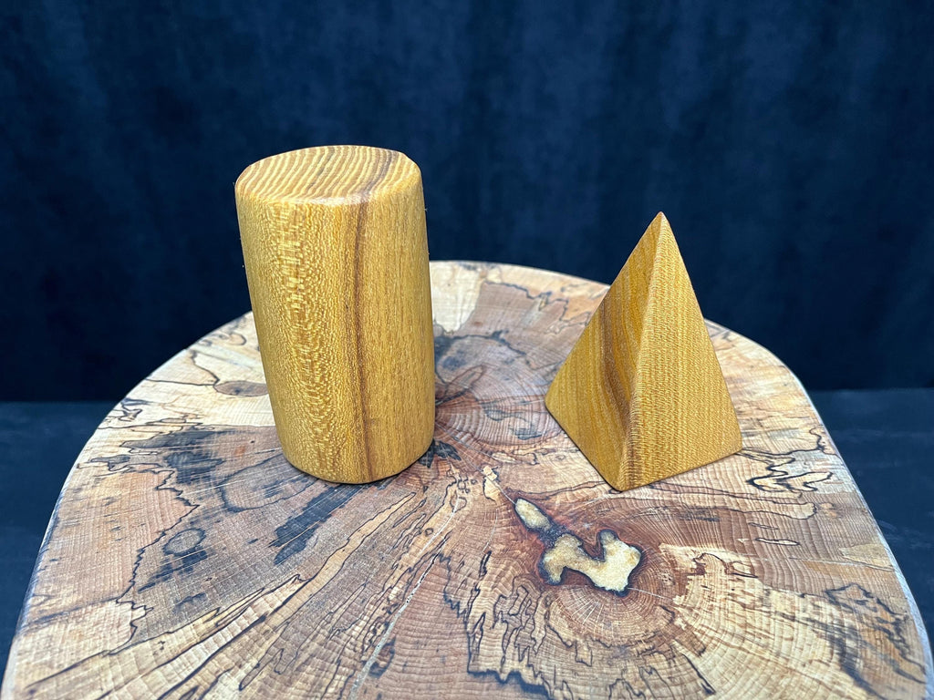 Wooden Geometric Shapes for Product Photography – Flatlay Styling Props – Natural Photo Decor – Handmade Display Blocks