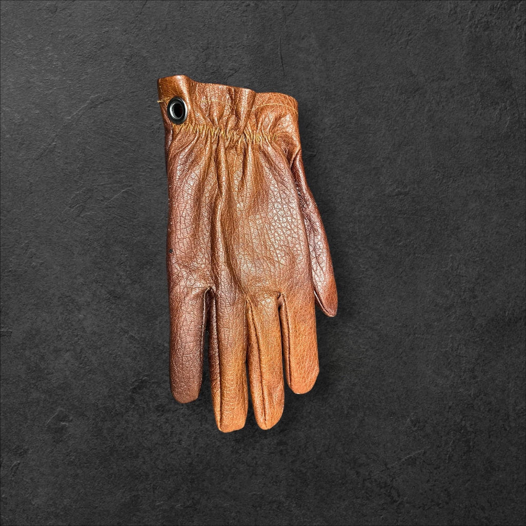 Handcrafted Genuine Leather Bushcraft Gloves – Unlined, Flexible and Durable Outdoor Gloves